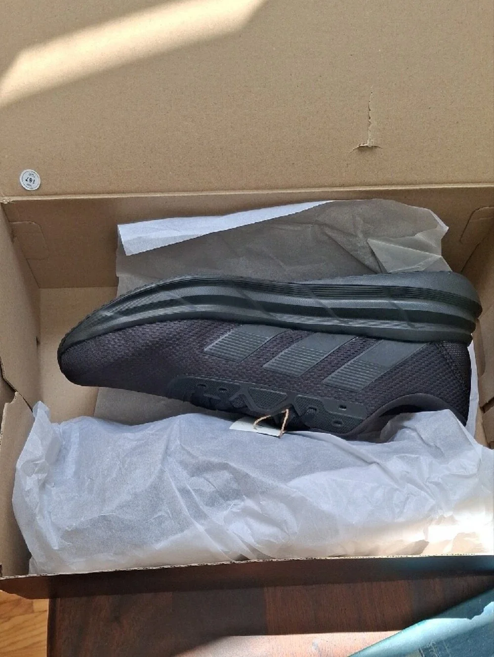 adidas Men's Black Low-Top Athletic Sneakers